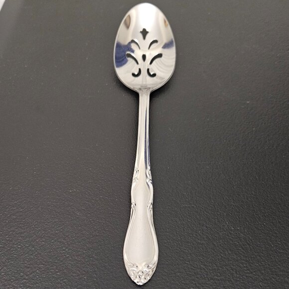 ONEIDA LTD. SIMEON L. & GEORGE H. ROGERS STAINLESS 5 PC SERVING SET - Picture 6 of 11